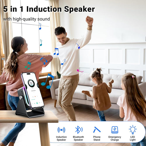 Colorful Induction Wireless Speaker